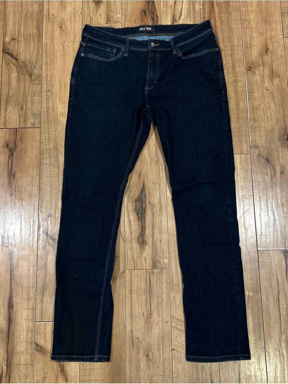 Du/er L2X Relaxed Fit Dark Wash 36 X 34